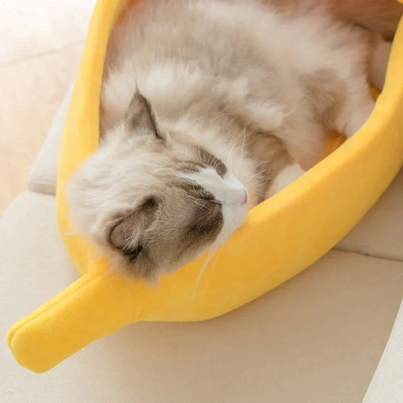 Cama banana para pets